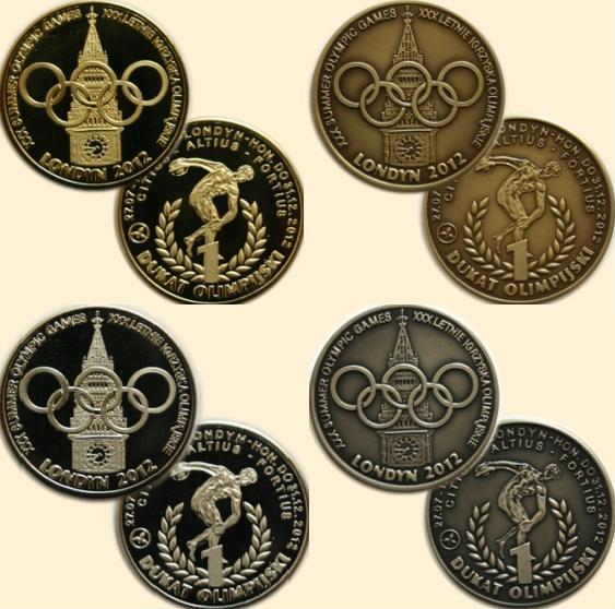 1 DUKAT OLIMPIJSKI