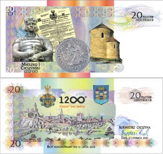20 Piastów Cieszyńskich
