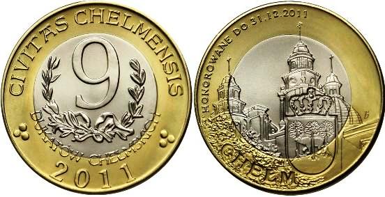 9 DUKATÓW CHEŁMSKICH