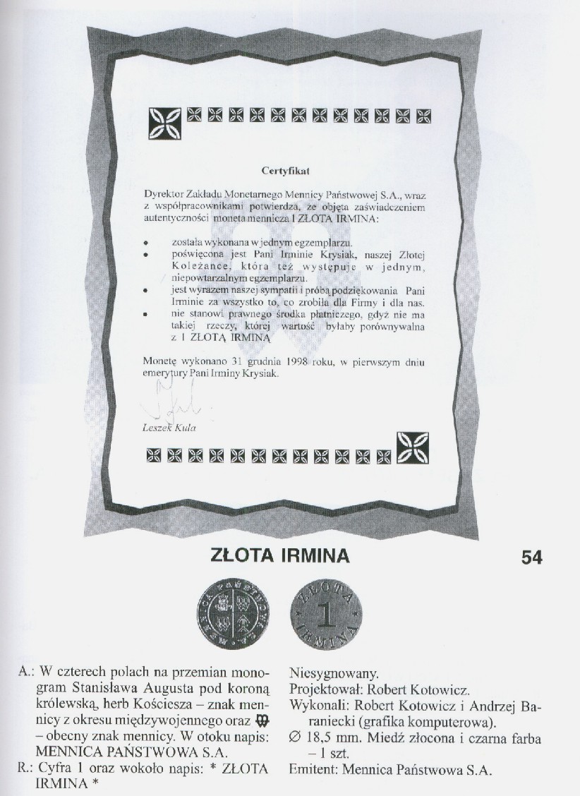 Złota Irmina