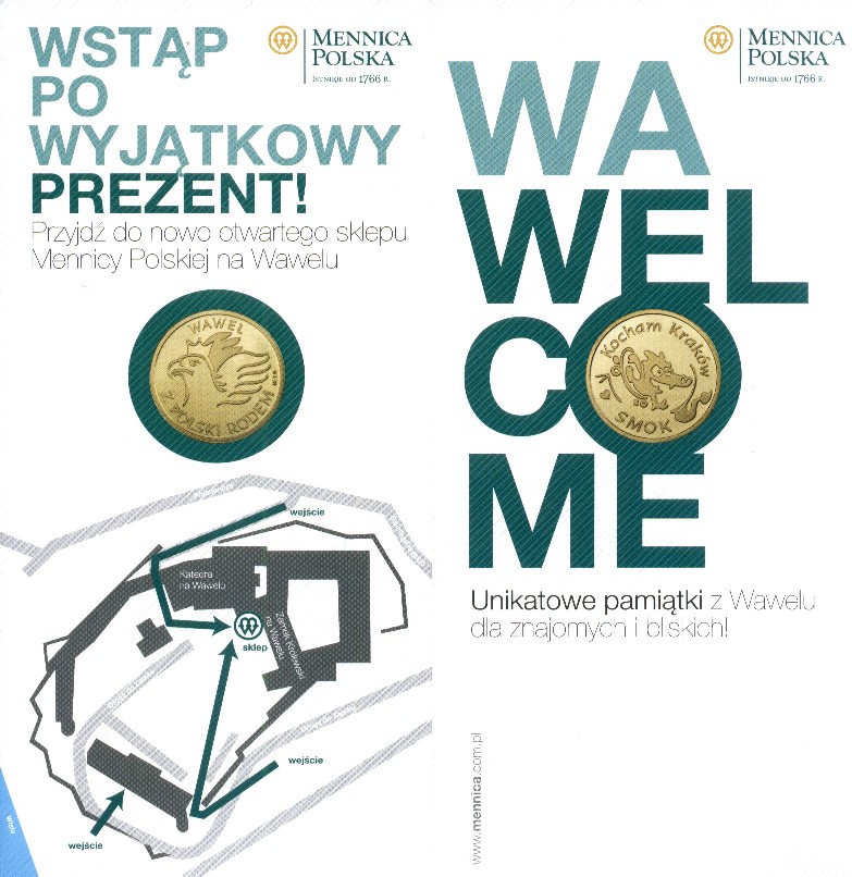 Wawel welcome folder
